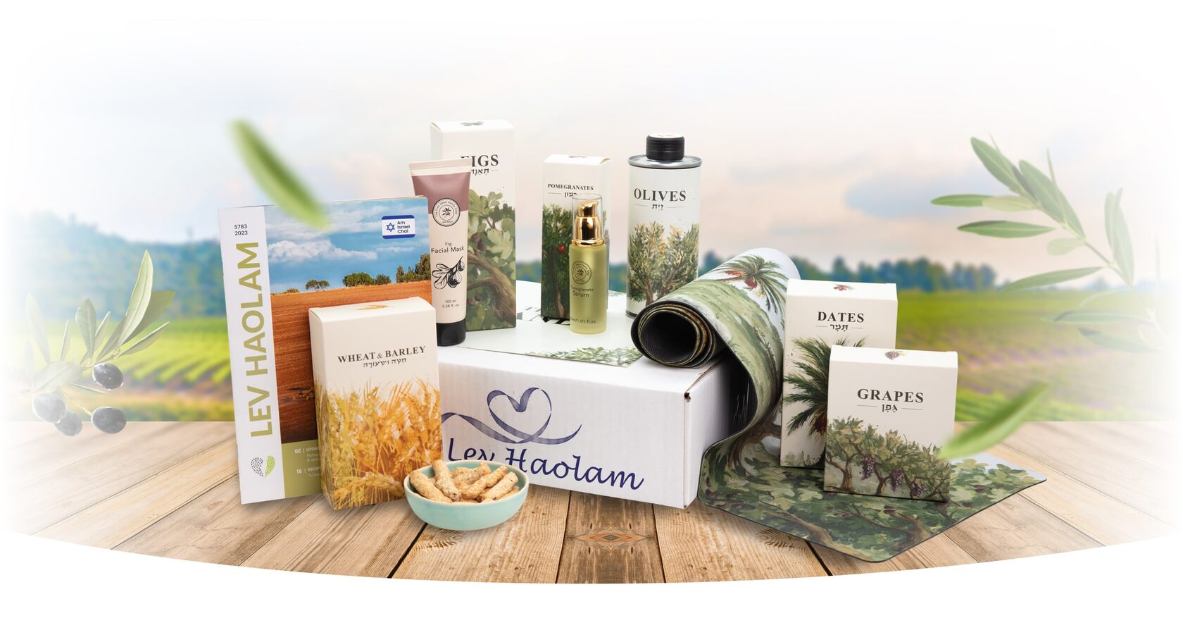 Lev HaOlam product assortment