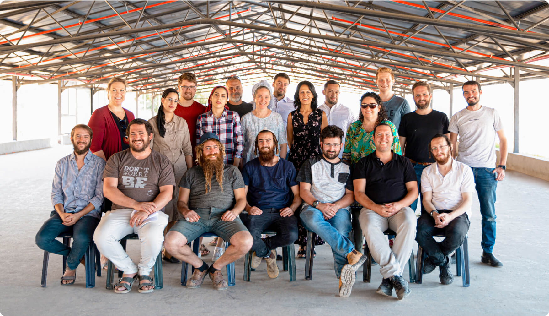 Lev HaOlam team photo, June 2025