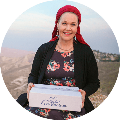 Elegant background for Holy Land gifts