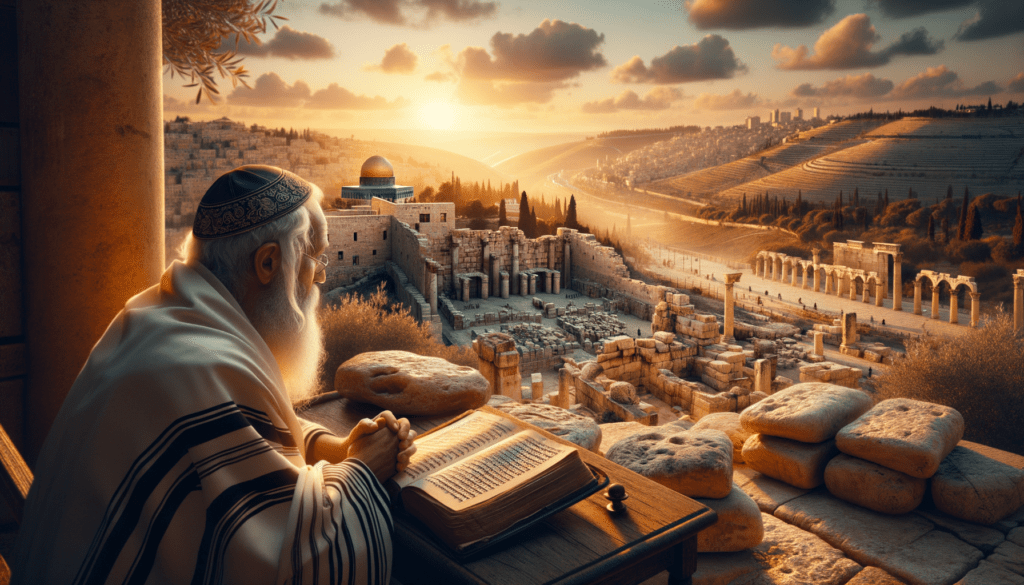 Image illustrating: The story of the Second Temple is not just about stones and structures. It’s about resilience, identity, and the enduring hope of a people who never gave up on their heritage.