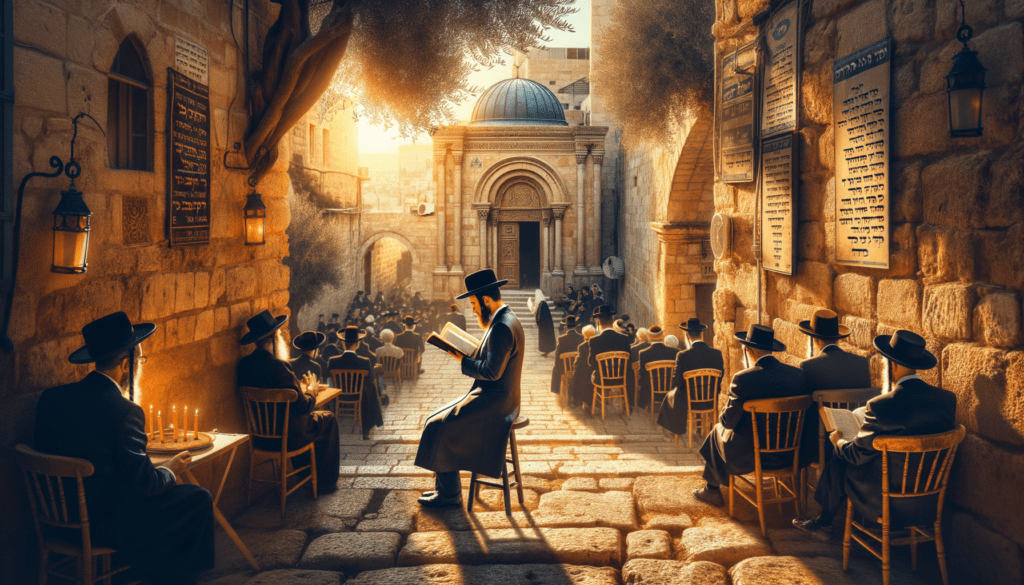 Image illustrating: As we reflect on these ancient garments, we see how clothing was more than protection from the sun. It was a way to express faith, community, and purpose. These traditions still echo in modern Jewish clothing, especially during holidays and religious ceremonies.