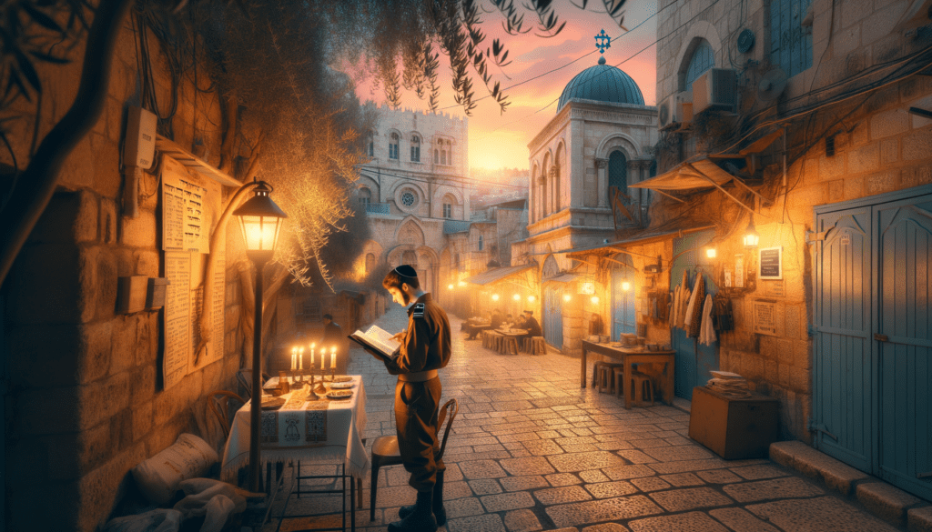 Image illustrating: For many Israelis, cultural identity is shaped by both heritage and shared experience. Military service, national holidays, and even the weekly rhythm of Shabbat create a sense of unity that transcends background.