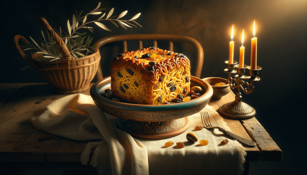 Image illustrating:Sweet and Savory Kugel for Rosh Hashanah Celebrations