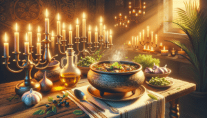 Image illustrating:A Warm and Hearty Sephardic Cholent for Shabbat