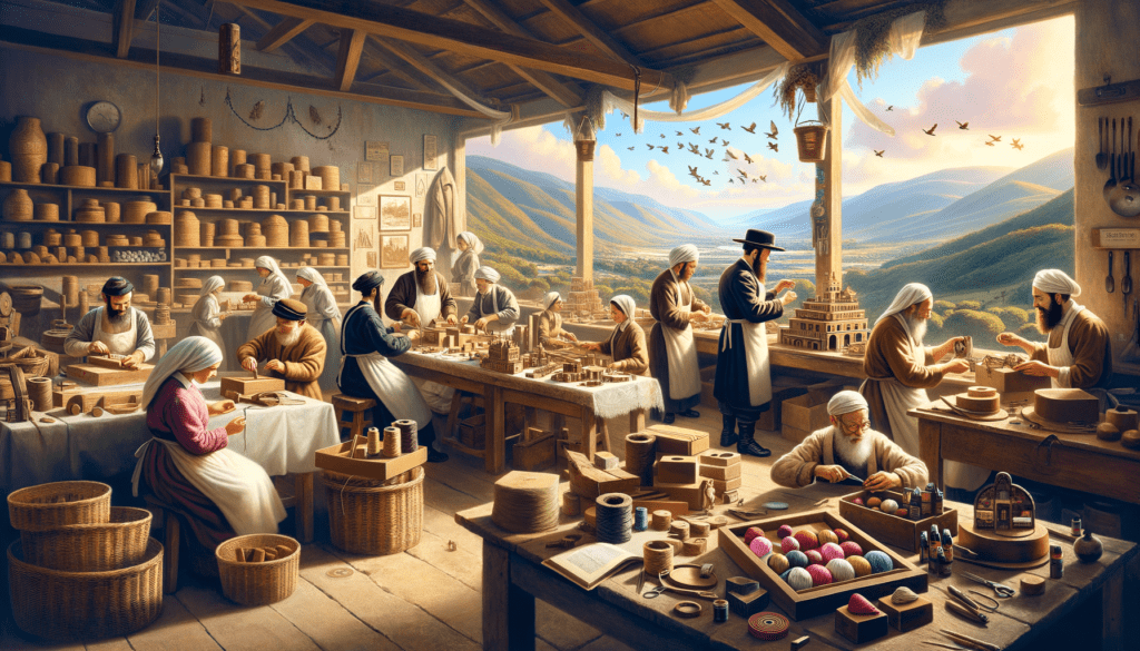 Assorted kosher gift items from Israel in a decorative box