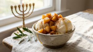 Image illustrating:Delicious Apple Topping for Your Ice Cream