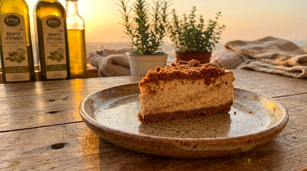 Image illustrating:Indulgent Biscoff Cookie Cheesecake Delight