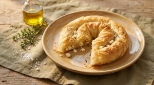 Image illustrating:Traditional Bulgarian Pastry Delight