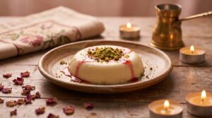 Image illustrating:Creamy Malabi: A Classic Israeli Dessert
