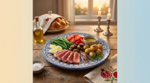 Image illustrating:Experience the Freshness of a Deconstructed Nicoise Salad