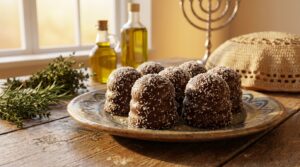 Image illustrating:Homemade Krembos: A Sweet Israeli Delight