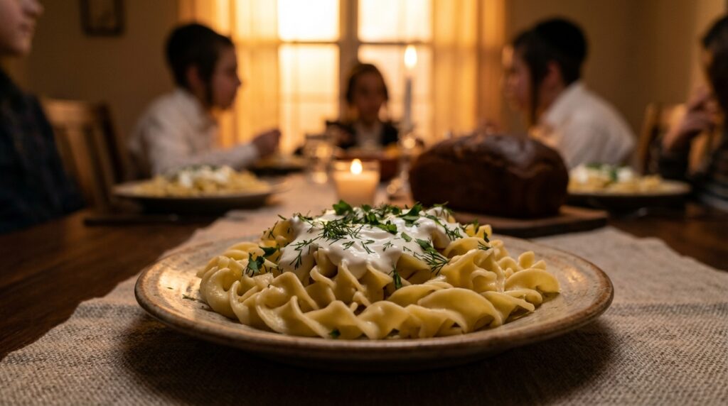 Image illustrating:Hungarian Noodle Delight