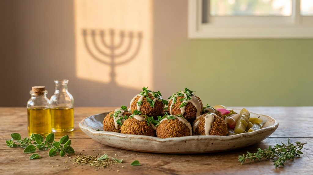 Image illustrating:Exploring the Israeli Roots of Falafel