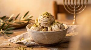 Image illustrating:Delicious Israeli Ice Cream Delight