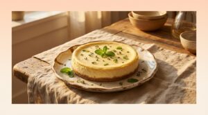 Image illustrating:Indulge in a Classic Israeli Cheesecake Delight