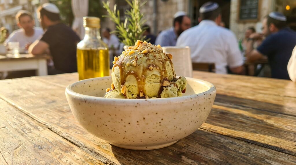 Image illustrating:Indulge in Creamy Israeli Ice Cream Bliss