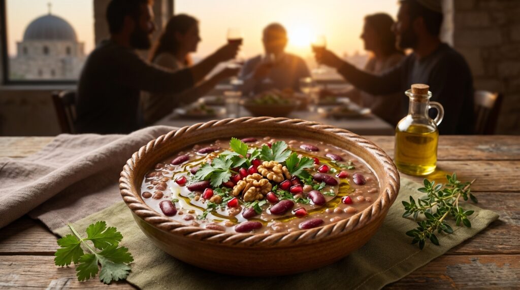 Image illustrating:Delicious Israeli Lobio: A Heartfelt Bean Dish
