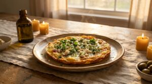 Image illustrating:Traditional Israeli Omelette Delight