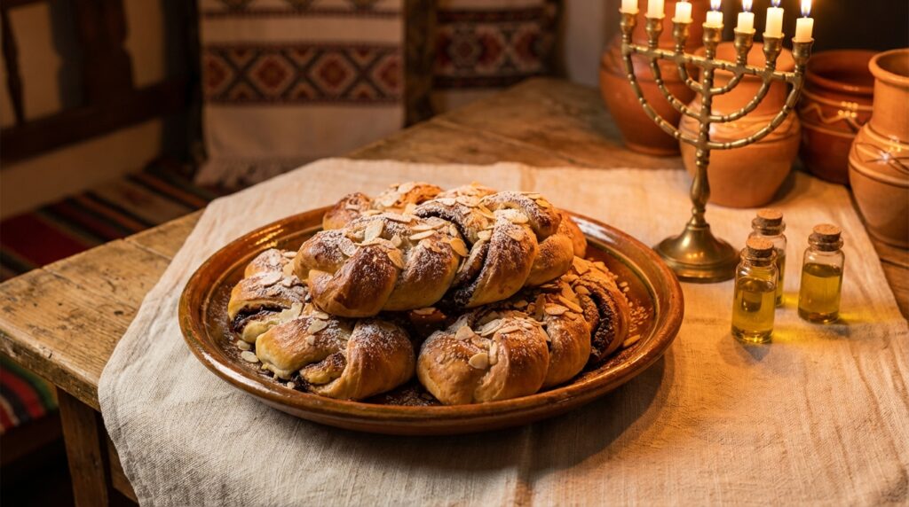 Image illustrating:Delicious Israeli Pastries to Savor