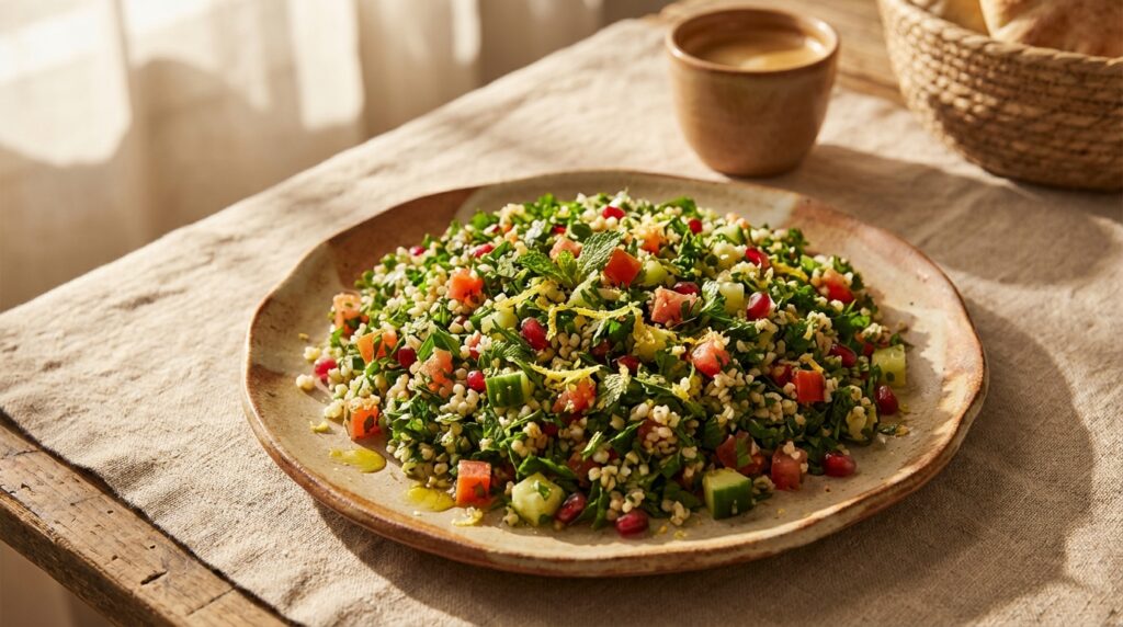 Image illustrating:Experience the Freshness of Israeli Tabbouleh