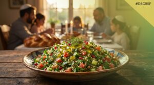 Image illustrating:Fresh and Flavorful Israeli Tabbouleh