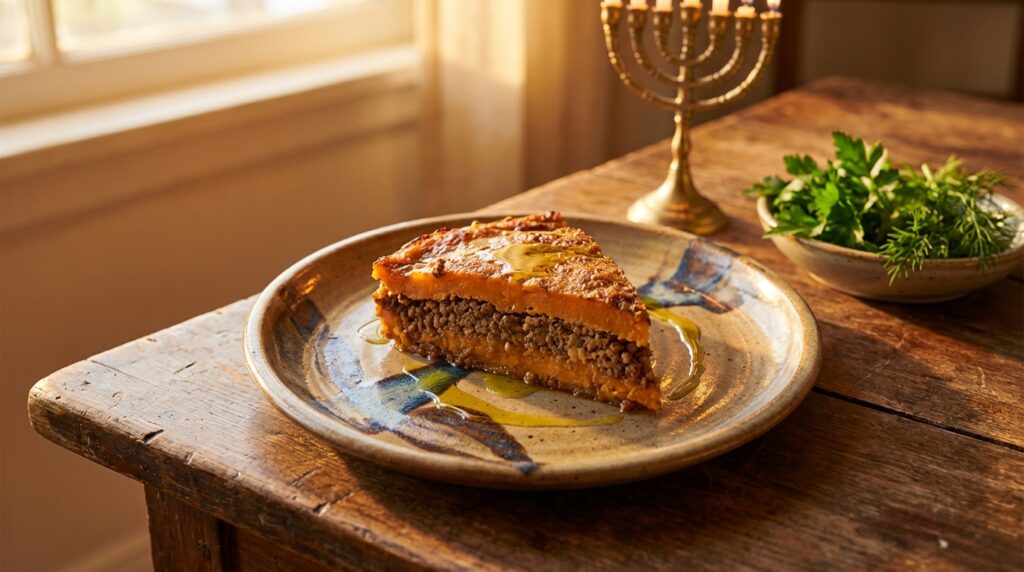 Image illustrating:Kibbeh Batata: A Comforting Israeli Classic