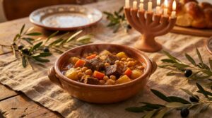 Image illustrating:Savor the Heartwarming Madrid Stew