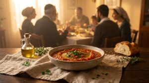 Image illustrating:Authentic Matboucha Recipe