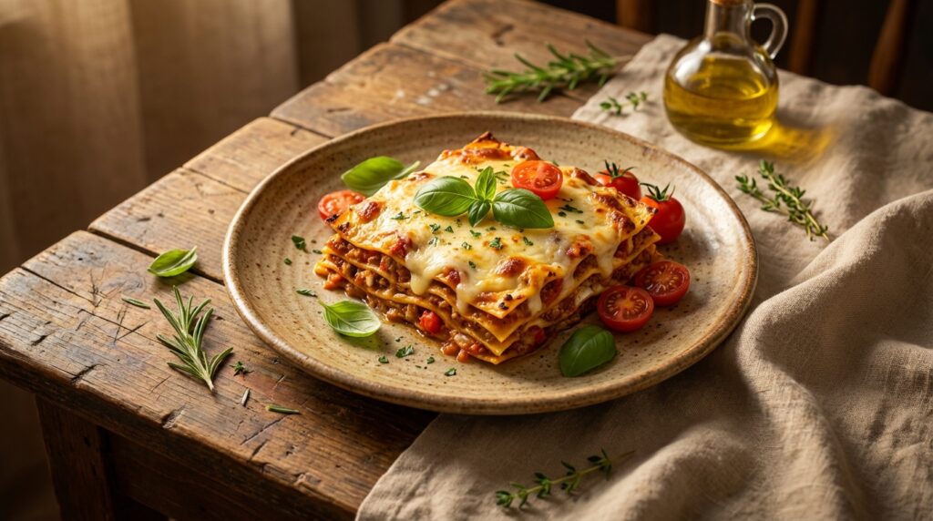 Image illustrating:Matzo Lasagna: A Savory Israeli Delight