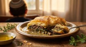 Image illustrating:Traditional Mina: A Taste of Israeli Heritage