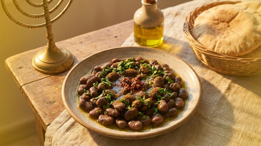 Image illustrating:Authentic Moudamas: A Taste of Israeli Tradition