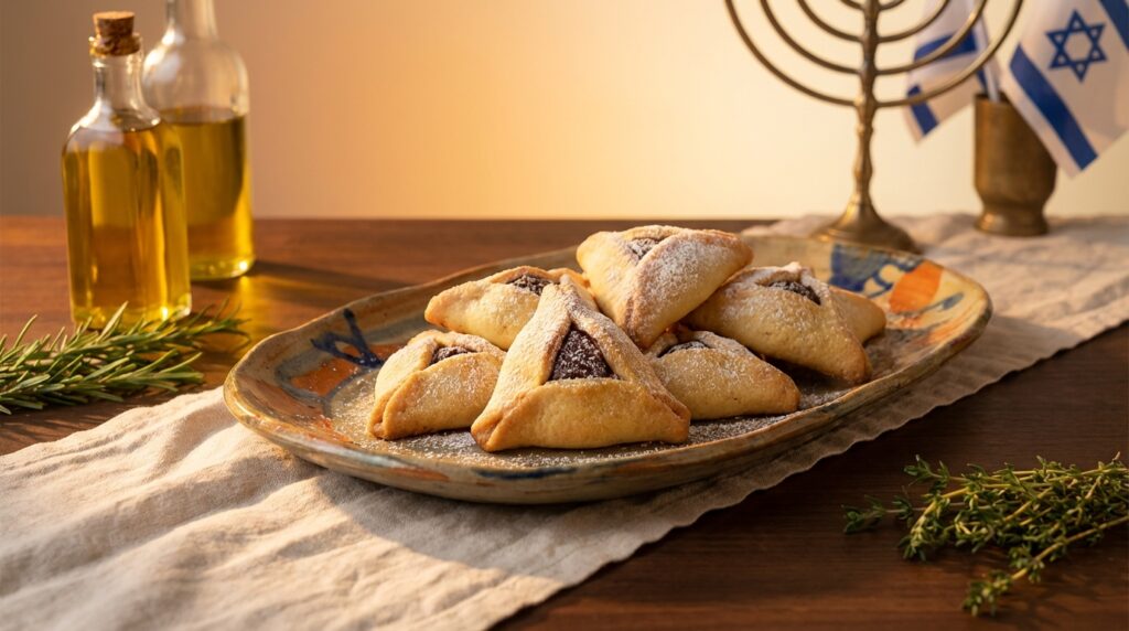 Image illustrating:Delicious Nutella Hamantaschen for Every Occasion