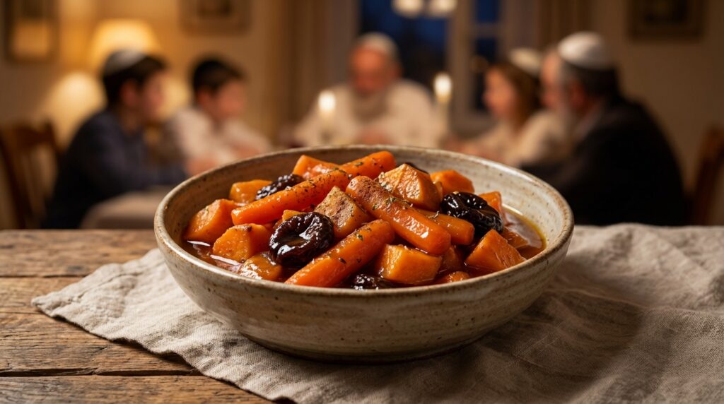 Image illustrating:Old World Tzimmes: A Taste of Tradition