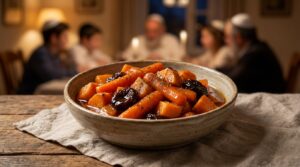 Image illustrating:Old World Tzimmes: A Taste of Tradition