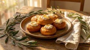 Image illustrating:Traditional Papanasi Delight from Israel