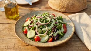 Image illustrating:Delicious Parsley Tahini Dressing Recipe