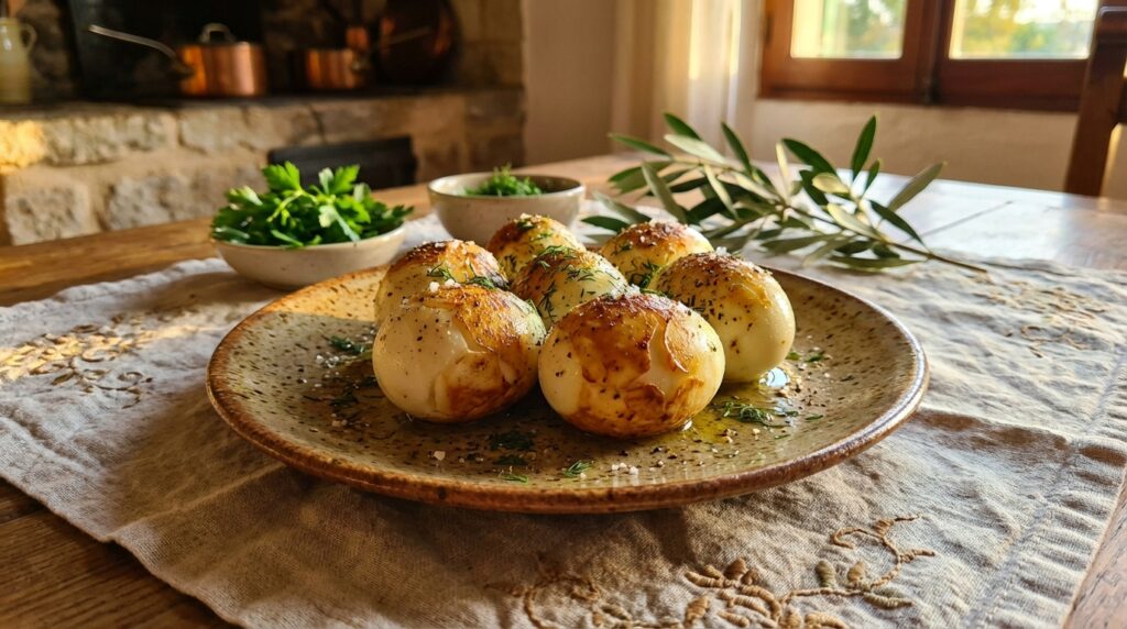 Image illustrating:Traditional Passover Egg Recipe
