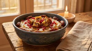 Image illustrating:Traditional Romanian Dessert with an Israeli Twist