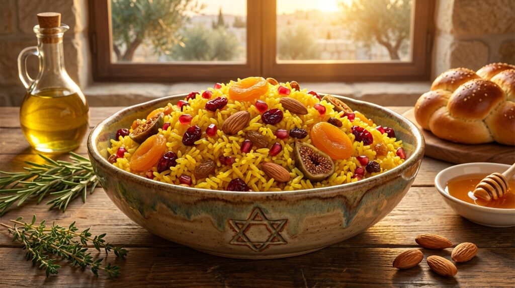Image illustrating:Celebrate with Rosh Hashanah Rice