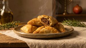 Image illustrating:Sambousak: A Taste of Israeli Tradition