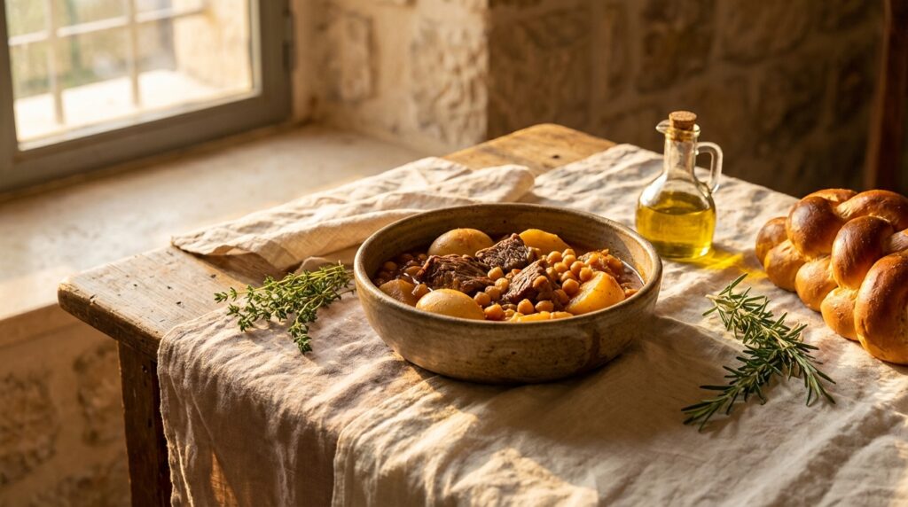 Image illustrating:Sephardic Cholent: A Heartwarming Traditional Dish