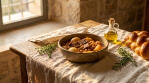 Image illustrating:Sephardic Cholent: A Heartwarming Traditional Dish
