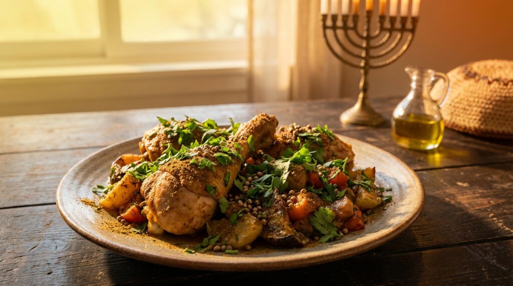 Image illustrating:Sephardic Shabbat Delicacy for Family Gatherings