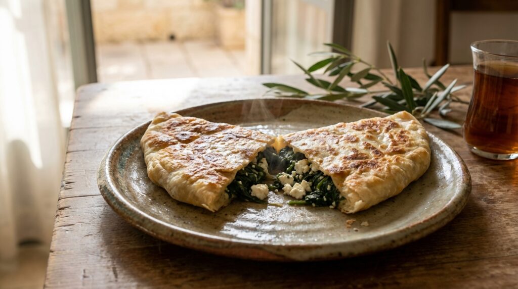 Image illustrating:Delicious Stuffed Turkish Bread Recipe