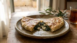 Image illustrating:Delicious Stuffed Turkish Bread Recipe