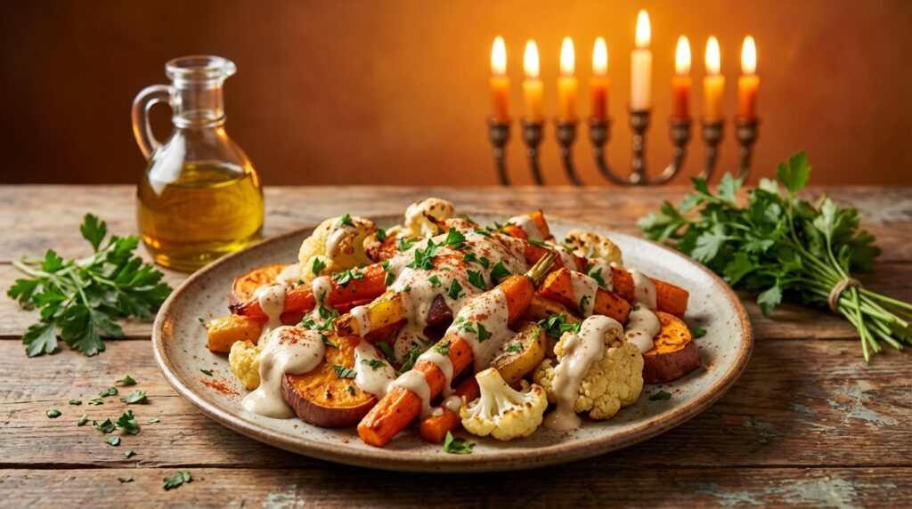 Image illustrating:Delicious Tahini Sauce for Passover