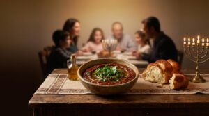 Image illustrating:Authentic Tatbila Sauce from Israeli Kitchens