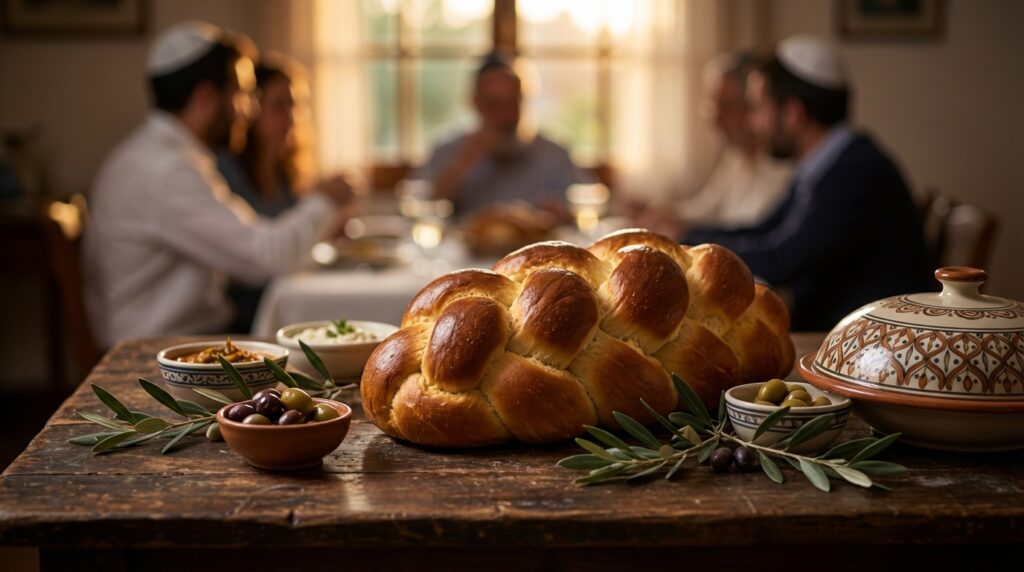 Image illustrating:Traditional Challah Recipe from Israel