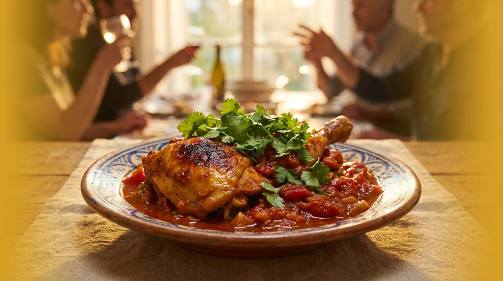Image illustrating:Traditional Israeli Dish with Rich Flavors