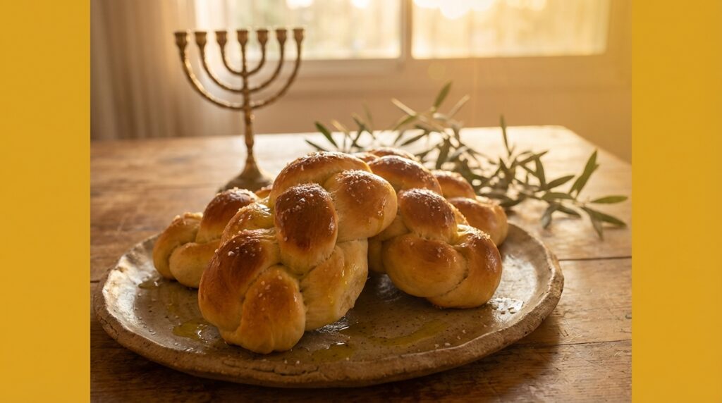 Image illustrating:Traditional Jewish Rolls from the Heart of Israel